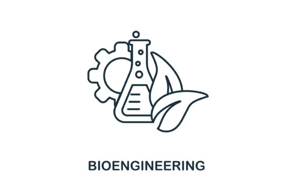 Bioengineering Icon: Graphics and Icons for Editorial Use