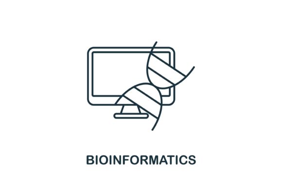 Bioinformatics Icon Graphics for Crafting and Icons