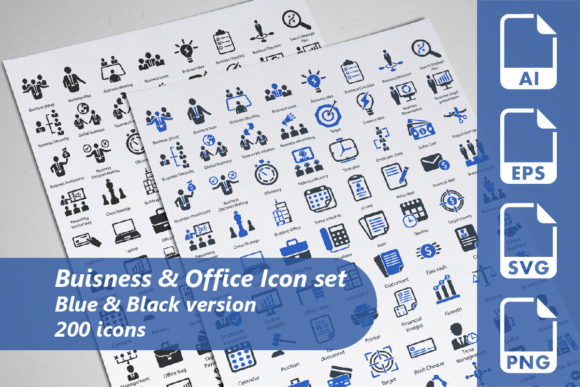 Business and Office Icon Set: A Designer's Review