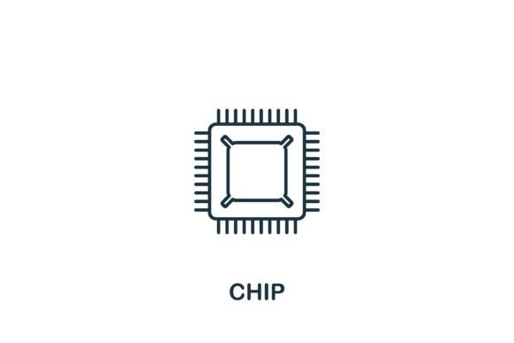 Chip Icon: A Versatile Graphic for Modern Branding