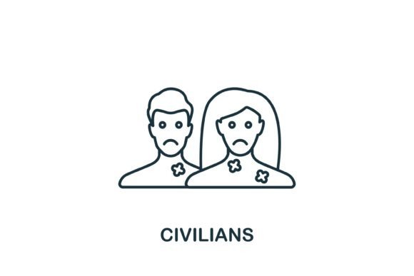 Civilians Icon: A Versatile Graphic for Local Business Branding