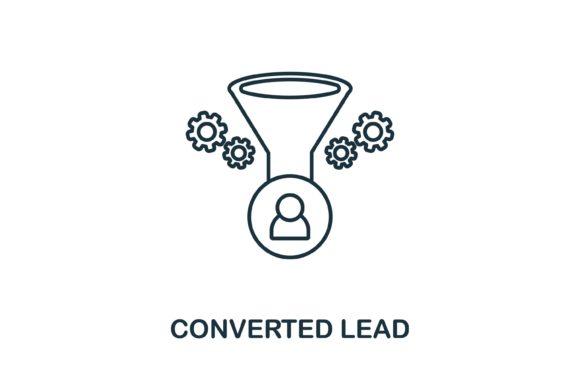 Converted Lead Icon: Graphics & Icons for Crafters