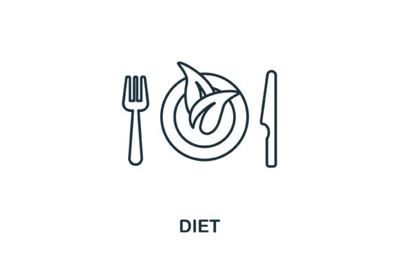 Diet Icon Graphics: Editorial Icons for Publishers