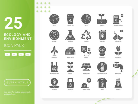 Ecology and Environment Icon Pack: A Versatile Graphics Tool