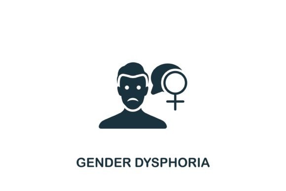 Gender Dysphoria Icon: A Versatile Graphic for Sellers