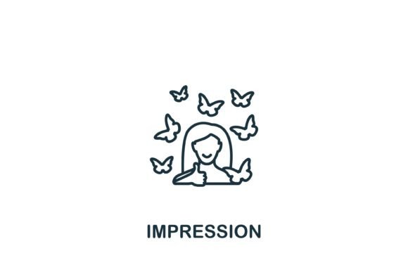 Impression Icon: A Versatile Graphic for Modern Blog Design