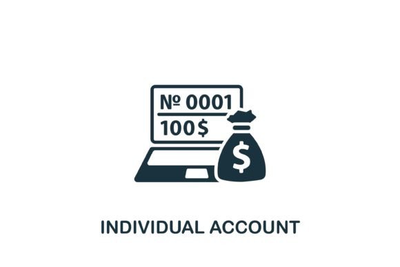 Individual Account Icon: A Versatile Graphics Asset