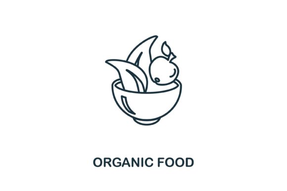 Organic Food Icon: Graphics & Icons Review