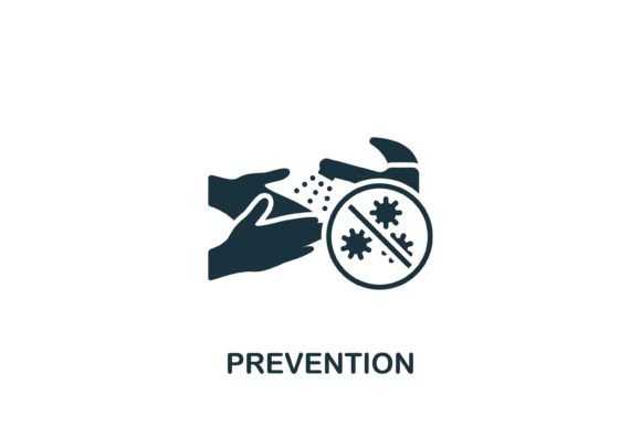 Prevention Icon: A Clean, Modern Graphic for Your Content