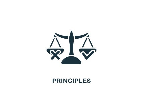 Principles Icon: A Versatile Graphics Asset for Modern Design