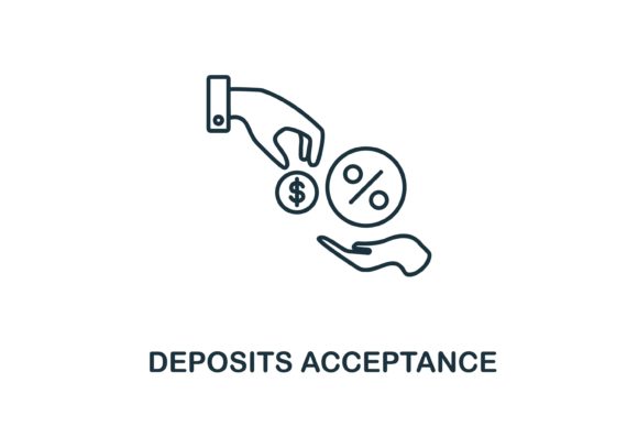 Reviewing the Deposits Acceptance Icon for Embroidery