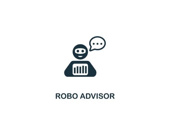 Robo Advisor Icon: A Modern Twist for Embroidery