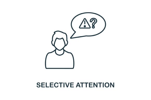 Selective Attention Icon: Graphics & Icons for Crafters