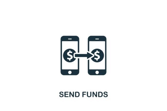 Send Funds Icon: A Versatile Graphic for Modern Branding
