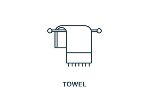 Towel Icon: A Versatile Addition to Your Graphics and Icons Library