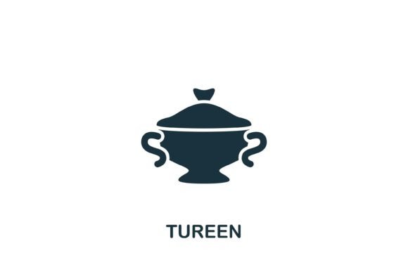 Tureen Icon: A Simple Yet Versatile Embroidery Design