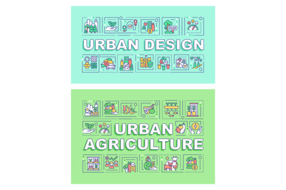 Urban Agriculture Banners: A Graphic Templates Review