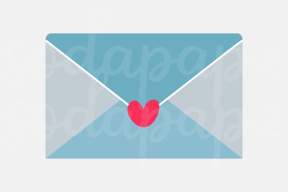 Valentines - Love Letter 1: A Versatile Icon for Blog Graphics