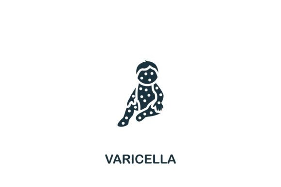 Varicella Icon: A Simple, Clean Design