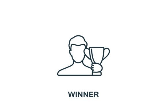 Winner Icon: A Versatile Graphic for Modern Branding