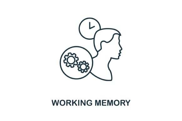 Working Memory Icon: Graphics for Digital Products